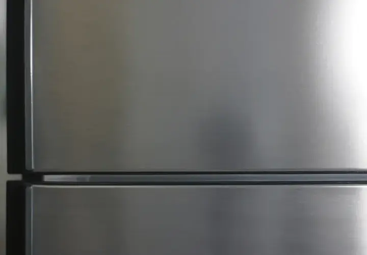 Chłodziarka Gorenje, znana z nowoczesnego designu i funkcjonalności, prezentuje się elegancko w stalowym wykończeniu.