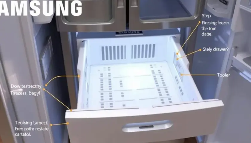 Jak wyjąć szufladę Samsung? Bez uszkodzeń! Poradnik eksperta