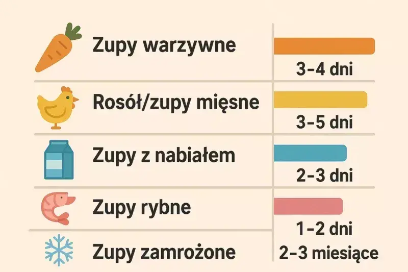 Ile może stać rosół w lodówce? Bezpieczne 4 dni i dłużej!