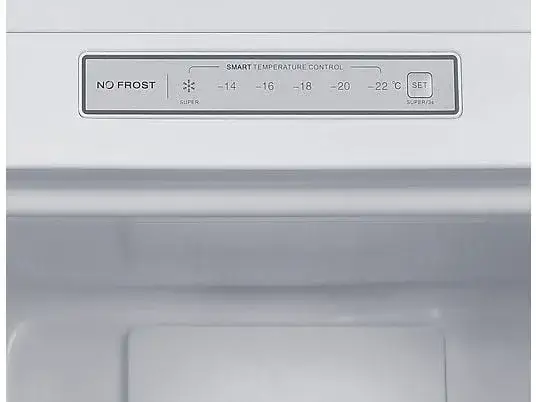 przycisk super frost zamrażarka
