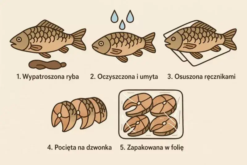 Jak prawidłowo przygotować rybę do mrożenia krok po kroku